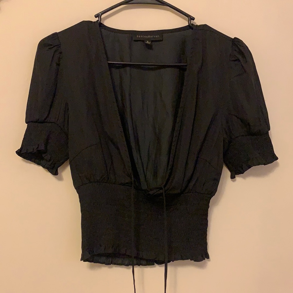 Black going out top! From grey bandit size S